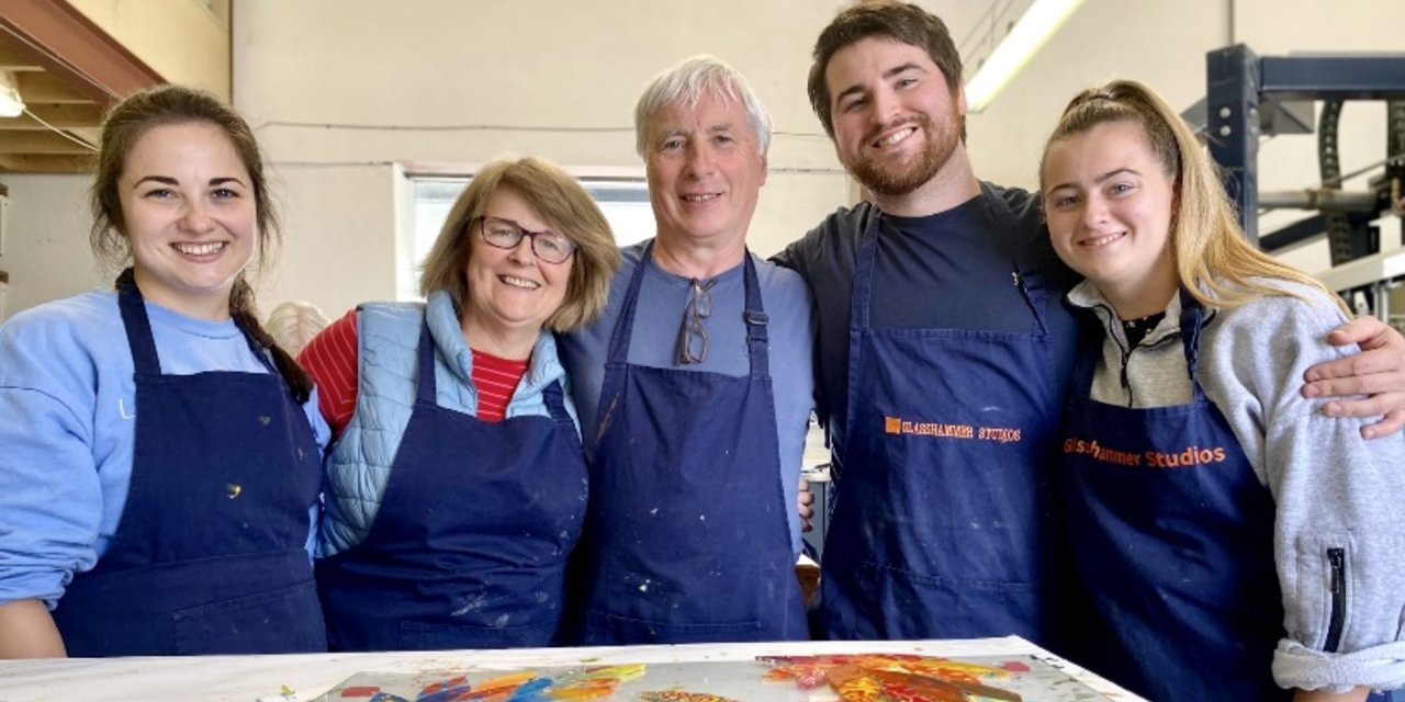 people in aprons